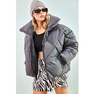 Bianco Lucci 10191065 Oversize Şişme Kadın Mont
