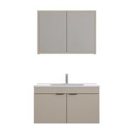 Biani Fix Loft 100 cm Latte Banyo Dolabı