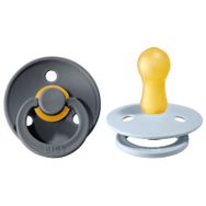 Bibs Colour Iron-Baby Blue No:1 0-6 Ay Emzik