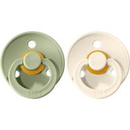 Bibs Colour Kauçuk Emzik Sage-Ivory