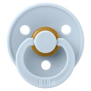 Bibs Colour Simetrik Kauçuk Baby Blue 0-6 Ay Emzik
