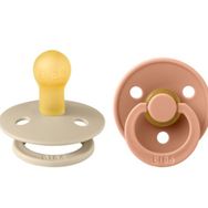 Bibs No 1 0-6 Ay Colour Vanilla/Peach Emzik