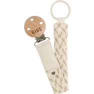Bibs Paci Braid Ivory Vanilla Emzik Askısı