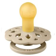 Bibs Supreme Silikon Vanilla Glow 0-6 Ay Krem Emzik