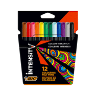 Bic 12 Renk İntensity Keçeli Boya Kalemi