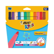 Bic 12'li Jumbo Doğa Dostu Keçeli Boya Kalemi