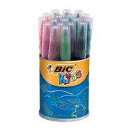 Bic 18'li Fırça Uçlu Keçeli Boya Kalemi