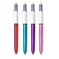 Bic 4 Colours Shine 4'lü Tükenmez Kalem