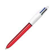 Bic 4 Renkli Shine Kırmızı Tükenmez Kalem