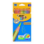 Bic 8325669 Tropıcolor 12'li Kuru Boya Kalemi