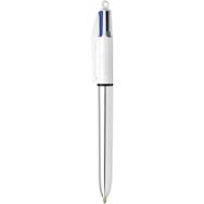 Bic 919380 4 Colours Shıne Gümüş Gövde Tükenmez Kalem