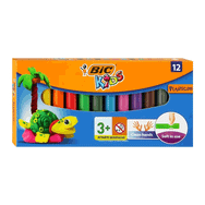 Bic 947713 12 Renk Plasticine Oyun Hamuru