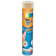 Bic 958192 12+1 Evolution Metal Tüp Üçgen Jumbo Boya Kalemi