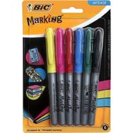 Bic 961444 6lı Marking Color Blister Kalem