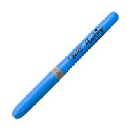 Bic Brite Liner Grip Kalem Tipi Mavi Fosforlu Kalem