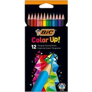 Bic Color Up Üçgen Kalemi 12 Renk Kuru Boya