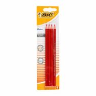 Bic Evolution 4'lü Kırmızı Kalem
