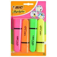 Bic Karışık Renk 4'lü Fosforlu Kalem
