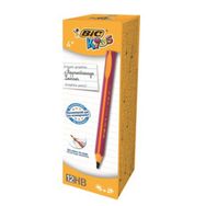 Bic Kids Evolution HB Üçgen Jumbo 12'li Pembe Kurşun Kalem
