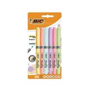 Bic Kids Marking Pastel 6'lı Fosforlu Kalem