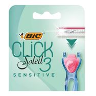 Bic Soleil Click 3 Sistem 4'lü Yedek Kartuş ve Kadın Tıraş Bıçağı