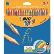 Bic Tropicolors 24 Renk Kuru Boya Kalemi