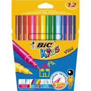 Bic Visa 12'li 888695 Keçeli Boya Kalemi