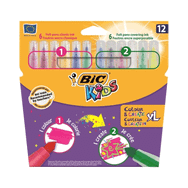 Bic Visa 12'li Jumbo Keçeli Boya Kalemi