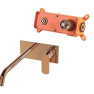 Bien Ankastre Rose Gold Lavabo Bataryası Seti