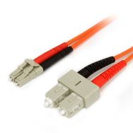 BIFO 1 m MM SC-LC 50/125µ LSZH Duplex Fiber Optik Patch Kablo