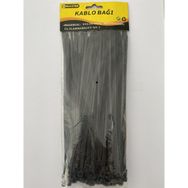 Big Master 3.6x200 mm 100 Adet Siyah Kablo Bağı Plastik Cırt Kelepçe