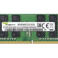Bigboy B32D4SC22/32G 32GB DDR4 3200 MHz CL22 Notebook Ram Bellek