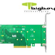 Bigboy BTC-M2G4X2SN PCIe Gen 4.0 x4 PCIe 4.0 x8 1xM.2 NVMe+1xM.2 Sata Çevirici Ünite