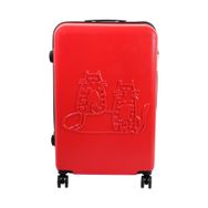 Biggdesign Cats 28" Kırmızı Büyük Boy Valiz
