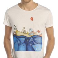 Biggdesign Mr.Allright Beyaz Erkek T-Shirt