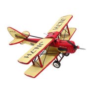 Biggmark C0199 Çift Kanatlı Dekoratif Metal Uçak