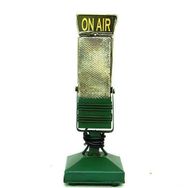 Biggmark C0255 Dekoratif Metal Mikrofon