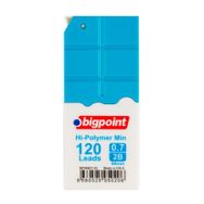Bigpoint 0.7 mm 2B 120'li Tüp Mavi Kalem Ucu