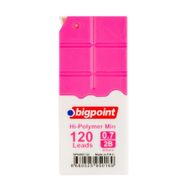 Bigpoint 0.7 mm 2B 120'li Tüp Pembe Kalem Ucu