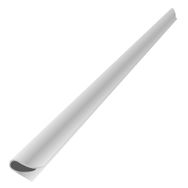 Bigpoint 10 mm Şeffaf 100'lü Oval Profil Sırtlık