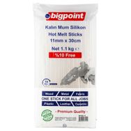 Bigpoint 11 mm x 30 cm 1.1 kg Silikon Kalın Mum Çubuk