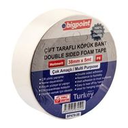Bigpoint 4 Adet 38mm x 5m Çift Taraflı Köpük Bant
