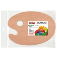 Bigpoint 40 cm Ahşap Sanatsal Oval Palet