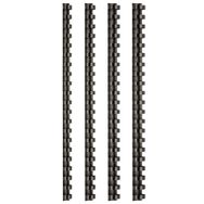 Bigpoint 6 mm Siyah 100'lü Plastik Spiral
