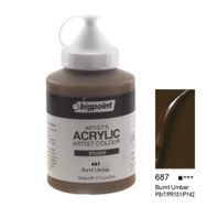Bigpoint 687 Burnt Umber 500 ml Akrilik Boya