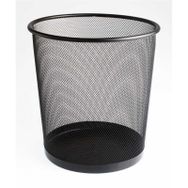 Bigpoint BP41095 Siyah Metal Perfore Çöp Kovası