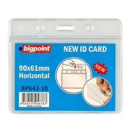 Bigpoint BP643 Dikey 90x61 mm 10'lu Kart Poşeti