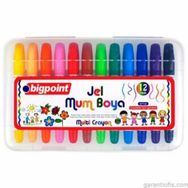 Bigpoint Multi Crayon Jel 12 Renk Mum Boya
