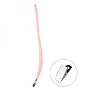 Bigpoint Pembe Metal Klipsli Yaka İpi
