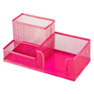 Bigpoint Pembe Metal Perfore 3 Gözlü Set